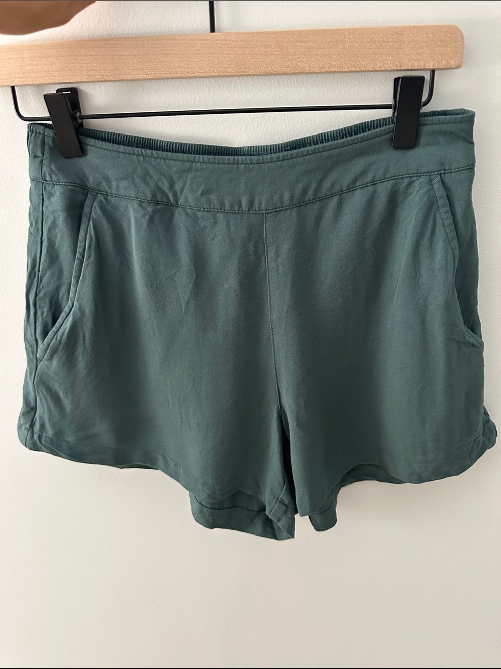 Old Navy Teal Athletic Shorts with Elastic Waist